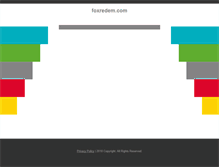 Tablet Screenshot of foxredem.com